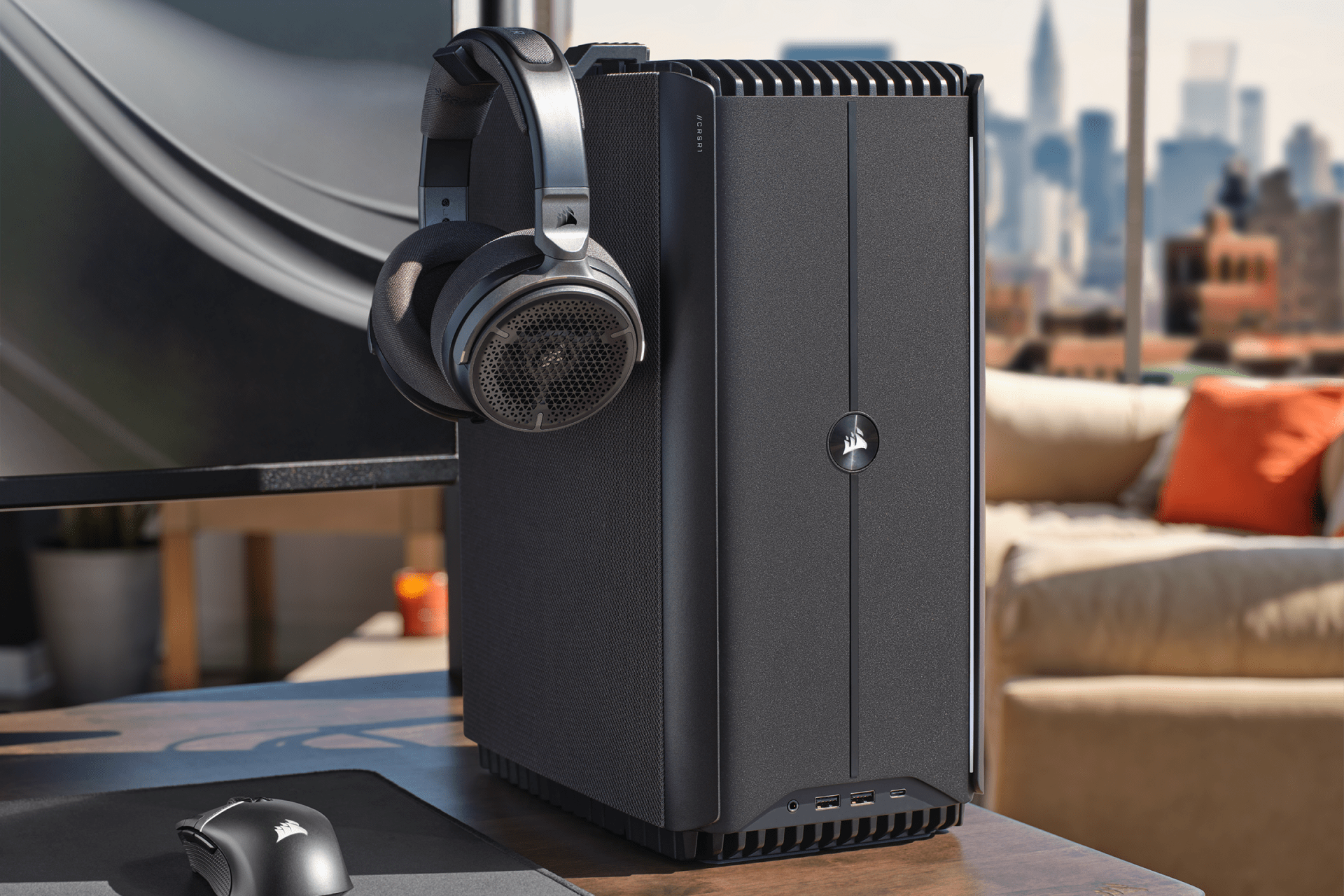 CORSAIR ONE i500 PC – Metal Dark: Liquid Cooled Intel Core i7